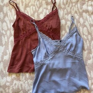Silky Lace Tanks